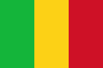 Le drapeau du Mali